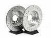 ES#2864040 - HK4721.227B -  Rear Sector 27 Performance Rotor & Pad Kit - (NO LONGER AVAILABLE) - Featuring Hawk Sector 27 cross drilled and slotted rotors with HPS 5.0 brake pads - Hawk - 
