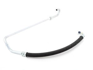 ES#38854 - 17222225806 - E30 M3 Oil Cooler Line - Long line - fits right (passenger) side of oil cooler - Genuine BMW - BMW