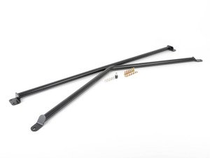 ES#2917741 - 18025 - Rear X-Brace Stress Bar - Mounts behind rear seats to reduce chassis flex - Euro Sport Acc - Volkswagen