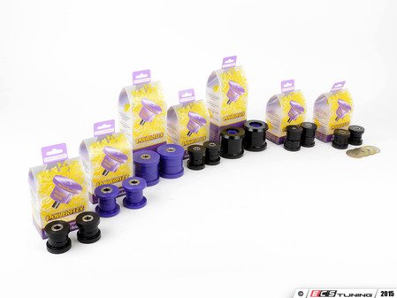 ES#2765425 - PFF85-501X2KT1 - Polyurethane Bushing Kit - Improves handling and control, upgrade to a more engaging driving experience - Powerflex - Volkswagen