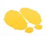 ES#2738594 - P018-Y - Headlight Protection Film - Yellow  - Pre-cut covers will protect your vehicle's headlights and fog lights - Lamin-X - Porsche