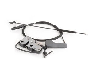 ES#2581956 - 1K1823509EKT - Hood Release Kit - Anthracite - From the handle to the latch, get that hood open - Genuine Volkswagen Audi - Volkswagen