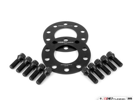 ES#2550722 - ECS261E70WB - BMW 5mm Wheel Spacers & ECS Conical Seat Bolt Kit - Aluminum wheel spacers & bolt kit made specifically for your BMW. - ECS - BMW
