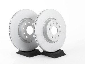 ES#2774833 - 5c0615301bKT - Front Brake Rotors - Pair (312x25) - Restore the stopping power in your vehicle - Genuine Volkswagen Audi - Audi Volkswagen