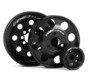 ES#3083 - V630VLWPS-BLK -  Lightweight Pulley Set - Black - (NO LONGER AVAILABLE) - NOT an under drive pulley kit, reduces rotational mass of stock pulley system. - ECS - 
