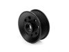 ES#3086 - 001551ECS02A-01 -  Lightweight Alternator Pulley - Black - NOT an under drive pulley, reduces rotational mass of stock pulley system. - ECS - Audi
