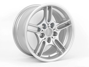 ES#64651 - 36112229035 - 17" M Parallel Spoke Style 66 Wheel - Priced Each - (NO LONGER AVAILABLE) - 17x9 ET26 - Genuine BMW - 