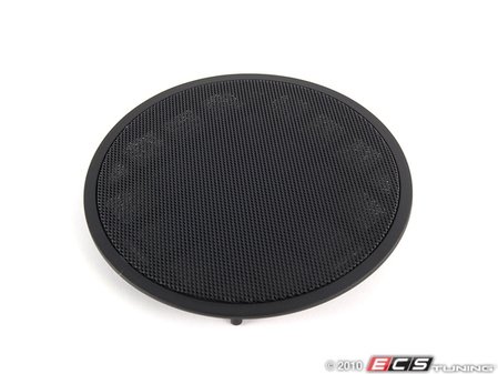 ES#101412 - 51418178241 - Front Speaker Cover - Priced Each - (NO LONGER AVAILABLE) - Scharwz/Black. Protects the front door speaker - Genuine BMW - 