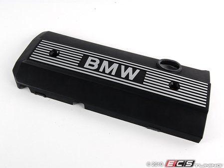 ES#18527 - 11127526445 - Engine Beauty Cover - Located on the top of the engine, has BMW embossed into it - Genuine BMW - BMW