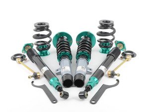ES#2858304 - MRCDKE46M3 - Euro-Street Series Coilovers - Ride height adjustable coilover system with 32-way damping adjustments and aggressive spring rates for those of you looking to perform on and off the track without breaking the bank - Megan Racing - BMW