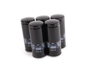 ES#3189 - 077115561G-5Pk - Oil Filter - Pack Of 5 - Stock up for future maintenance and save! - Mann - Audi