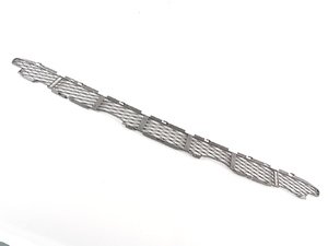 ES#74568 - 51117123956 - Titanium Grille - Center - Located in the upper portion of the front bumper - Genuine BMW - BMW