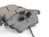 ES#1848558 - EUR1107 - Front Euro Ceramic Brake Pad Set - Ceramic composite developed to meet low dust & noise requirements. - Akebono - Audi Volkswagen