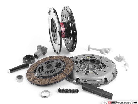 ES#2807485 - 003485ECS01AKT3 - Performance Lightweight Flywheel Kit - Stage 2 Daily Clutch Kit - ECS Lightweight Flywheel with a Southbend Stage 2 clutch kit rated at 375ft/lbs - ECS - Audi