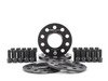 ES#2951798 - 002411ECS01AKT2 -  Wheel Spacer Flush Fit Kit - Black Bolts - Includes spacers & Black bolts to obtain a flush look on your OE 19" 'Peeler' style wheels - ECS - Audi