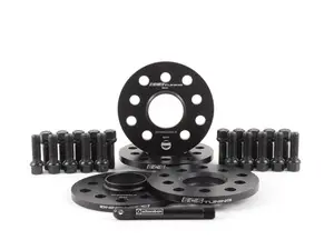Wheel Spacer Flush Fit Kit - Black Bolts