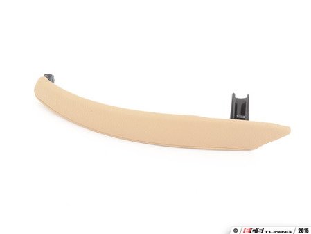 ES#98556 - 51416970167 - Beige Rear Door Pull Trim - Left - Replace your damaged or missing trim - Genuine BMW - BMW