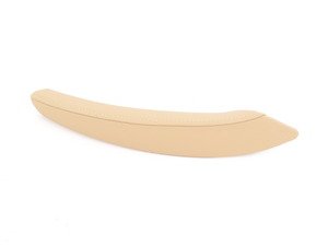 ES#98557 - 51416970168 - E70 X5 Beige Front Door Pull Trim - Right - Replace your damaged or missing trim - Genuine BMW - BMW