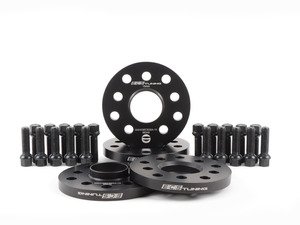 ES#2951799 - 010421ECS01KT1 - Wheel Spacer Flush Fit Kit - Black Bolts - Includes spacers & Black bolts to obtain a flush look on your OE 18" wheels - Assembled By ECS - Audi