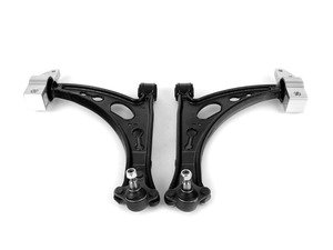 ES#2749143 - 1K0498151ACKT - Front Control Arm Kit - Includes right and left control arm, inner bushings, and ball joints - Vaico - Audi Volkswagen