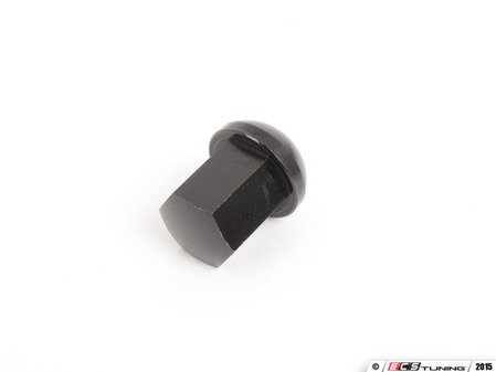 ES#1510125 - 99918200336 - Black Wheel Nut - Priced Each - 19mm head and overall length of 32mm - Genuine Porsche - Porsche