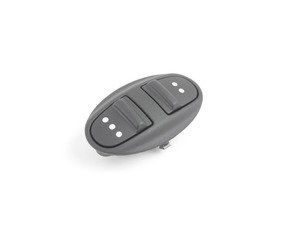 ES#1506550 - 99761322502A05 - Double Homelink Switch - Matte Black - Left garage door opener buttons (transmitters II and III) - Genuine Porsche - Porsche