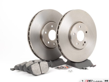 ES#2771975 - 0034202120KT10 - Front Brake Service Kit - Featuring Pilenga rotors and Bosch pads - Assembled By ECS - Mercedes Benz