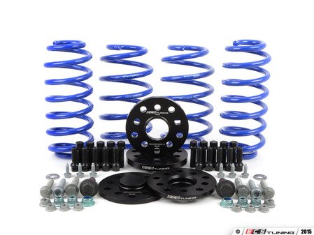 ES#2951424 - 014249ECS0103KT - ECS StanceEnhance Kit - Featuring ECS Flush Kit and Volkswagen Racing Lowering Springs - Assembled By ECS - Volkswagen