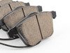ES#1843932 - eur1111 - Front Euro Ceramic Brake Pad Set - For those looking for a low dust replacement brake pad - Akebono - Audi