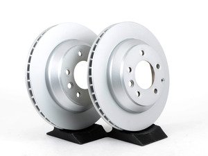 ES#2142820 - 7L8698601C -  Rear Brake Rotors - Pair (330x28) - Restore the stopping power in your vehicle - Genuine Volkswagen Audi - Audi Volkswagen