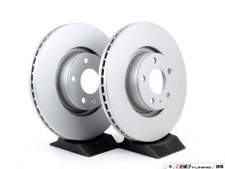 ES#2132948 - 4F0615301EKT2 - Front Brake Rotors - Pair (321x30) - Featuring a protective Meyle Platinum coating. - Meyle - Audi
