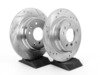 ES#2864021 - HK4676.227B - Rear Sector 27 Performance Rotor & Pad Kit - Featuring Hawk Sector 27 cross drilled and slotted rotors with HPS 5.0 brake pads - Hawk - 