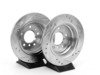 ES#2864021 - HK4676.227B - Rear Sector 27 Performance Rotor & Pad Kit - Featuring Hawk Sector 27 cross drilled and slotted rotors with HPS 5.0 brake pads - Hawk - 