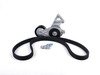 ES#2576304 - 06A260849CVWKT - Accessory Belt Kit - Keep your accessories running properly with a new tensioner and drive belt in this accessory drive belt service kit - Assembled By ECS - Audi Volkswagen
