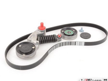 ES#2763632 - 079903133ALKT - Accessory Belt Kit - Keep your accessories running properly with a new tensioner, drive belt, & roller - Genuine Volkswagen Audi - Audi