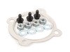 ES#2582103 - MKIV18TTBEXKT2 - Turbo Back Installation Kit - Everything needed to install a full turbo back exhaust. - Assembled By ECS - Volkswagen