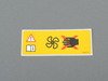 ES#2139025 - 71227603774 - Label Radiator Fan For Core Support - Replace your lost or damaged sticker - Genuine MINI - MINI