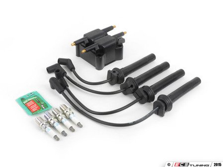 ES#2581719 - 12137510738ISK2 - Ignition Service Kit - Includes coil , wires, plugs and dielectric grease - Assembled By ECS - MINI