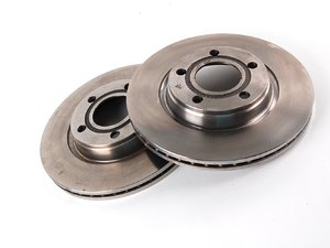 ES#1897524 - 8E0698301P - Front UV Coated Brake Rotors - Pair (280x22) - Features Brembo's special UV paint treatment that guarantees superior corrosion resistance. - Brembo - Audi