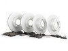 ES#2598615 - E36RPSFR1-KT - Front & Rear Brake Service Kit - Featuring ECS V5 coated rotors and ECS DD23 "Daily Driver" ceramic pads. - Assembled By ECS - BMW