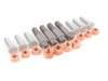 ES#2804329 - 11627830668KT2 - Exhaust Center Pipe Installation Kit - Front - Includes all gaskets and hardware needed to install the front portion of the center exhaust section - Assembled By ECS - BMW