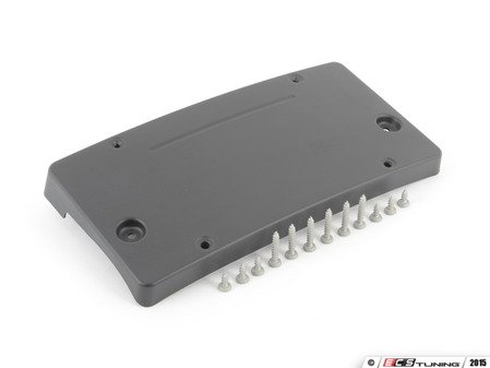 ES#1507642 - 99770105110 - Front License Plate Holder Kit - License plate bracket with mounting screws - Genuine Porsche - Porsche