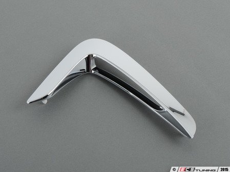 ES#2706256 - 51747294826 - Side Fender Grille - right - Chrome side panel air duct - Genuine BMW - BMW