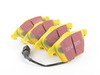 ES#520894 - DP41594R - Front YellowStuff Performance Brake Pad Set - EBC's premium sport street pad that offers high friction levels and heat fade resistance - EBC - Audi Volkswagen