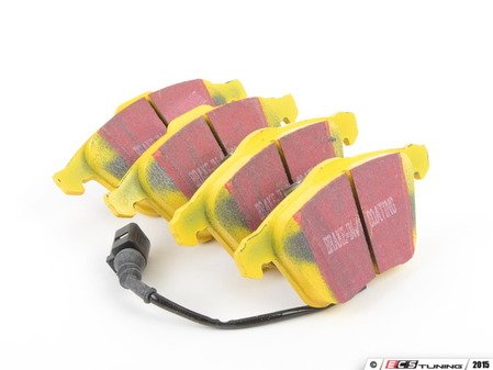 ES#520894 - DP41594R - Front YellowStuff Performance Brake Pad Set - EBC's premium sport street pad that offers high friction levels and heat fade resistance - EBC - Audi Volkswagen