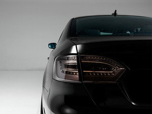 ES#2828681 - 007190ZIZ02A - Audi Style LED Tail Light Set - Smoked Cherry - (NO LONGER AVAILABLE) - Features LED running lights, brake lights, and amber LED turn signal - ZiZa - 