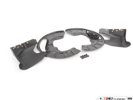 ES#2951868 - 014325ecs01KT - Front Dust Shield Kit - Protect your brakes from dust, debris and moisture - Genuine Volkswagen Audi - Volkswagen