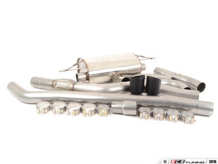 ES#4065009 - SSXBM1020 - Performance Dual Exit Race Cat Back - Titanium Tips - Motorsport pedigree. Superior quality. Excellent sound. Milltek Race cat-back exhaust for enhanced performance. - Milltek Sport - BMW