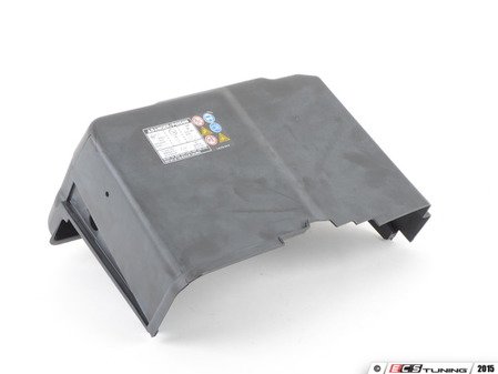 ES#310575 - 1J0915435G - Upper Battery Cover - Black plastic upper battery cover - Genuine Volkswagen Audi - Volkswagen