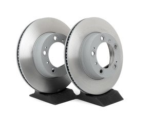 ES#2539441 - 98635140105KT11 - Coated Front Brake Rotors - Pair 11.73" (298mm) - Front axle fitment - Both left and right - Sebro - Porsche